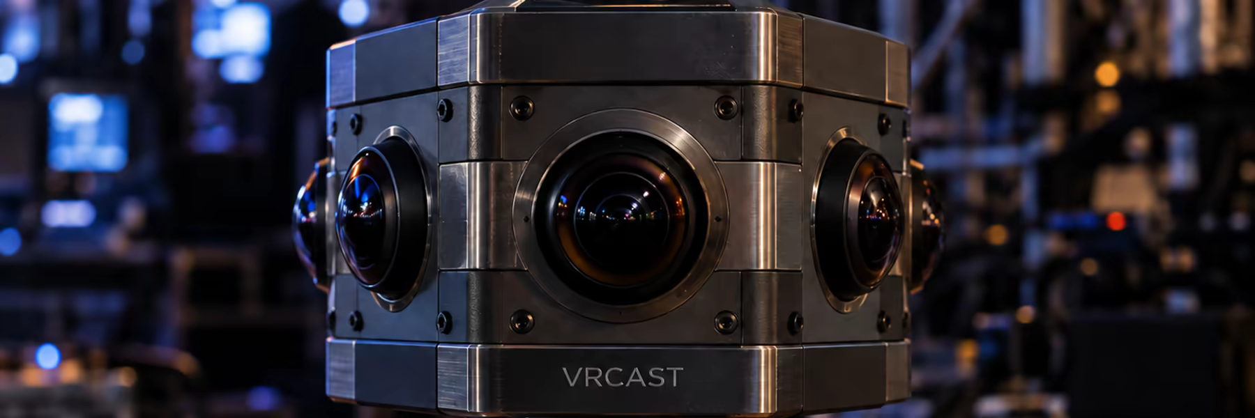 Обложка презентации технологий VRCast